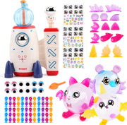 DIY Magic Sticky Balloon Kit 195pcs Nano Tape Craft Set Kids