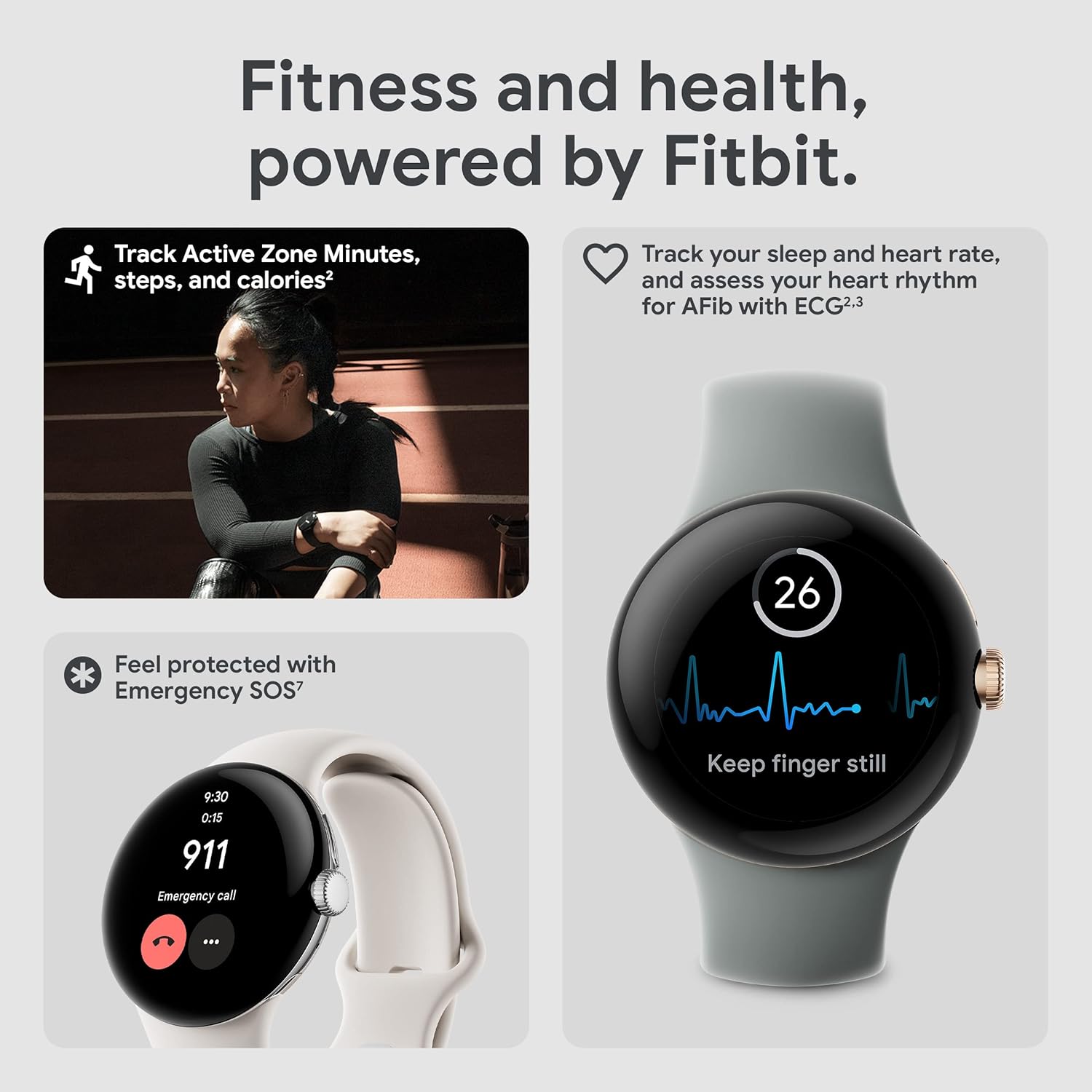 Android Smart Watch Fitbit GPS ECG Wallet WiFi