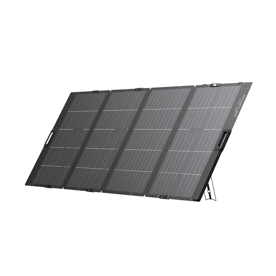 400W Portable Bifacial Solar Panel Foldable IP68 Camping Backup