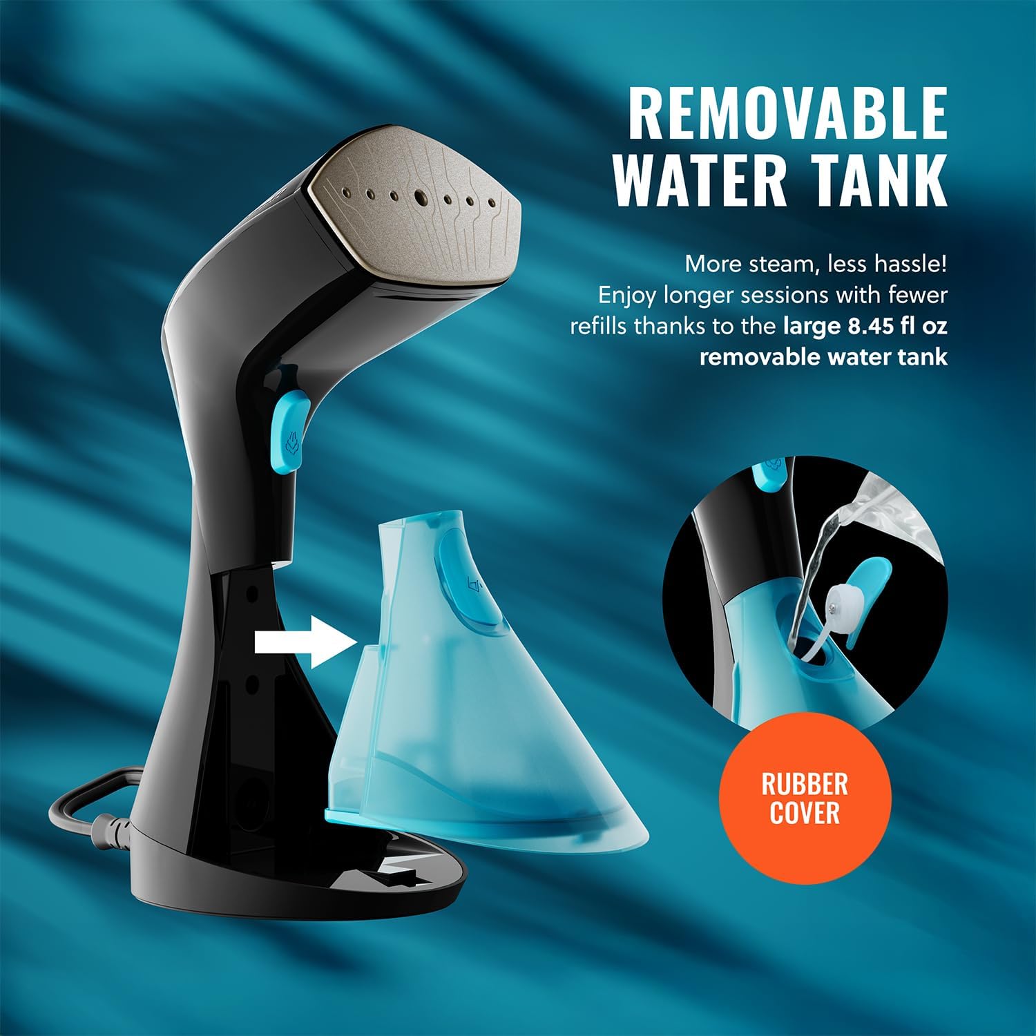 Handheld Clothes Steamer 3 Steam Modes Fast Heat Portable