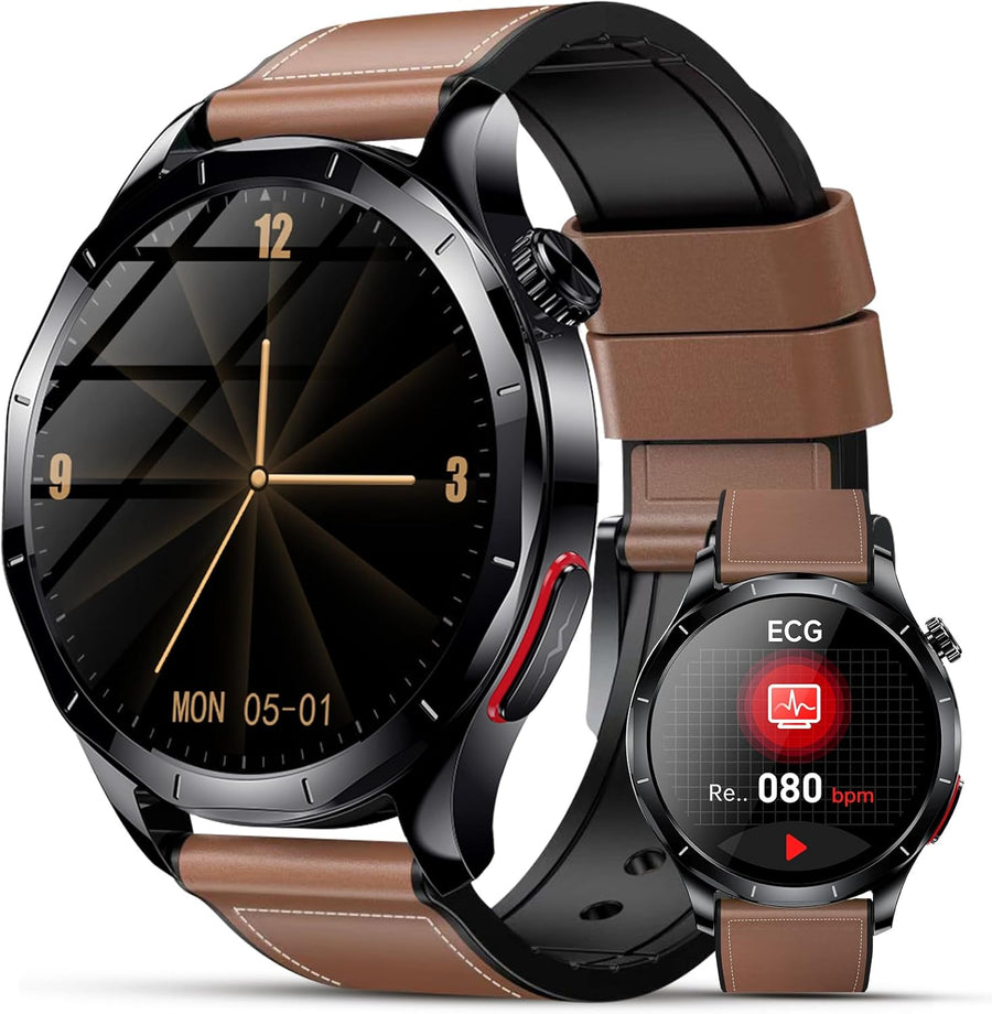 ECG Health Smart Watch BP HRV BMI 120 Sports