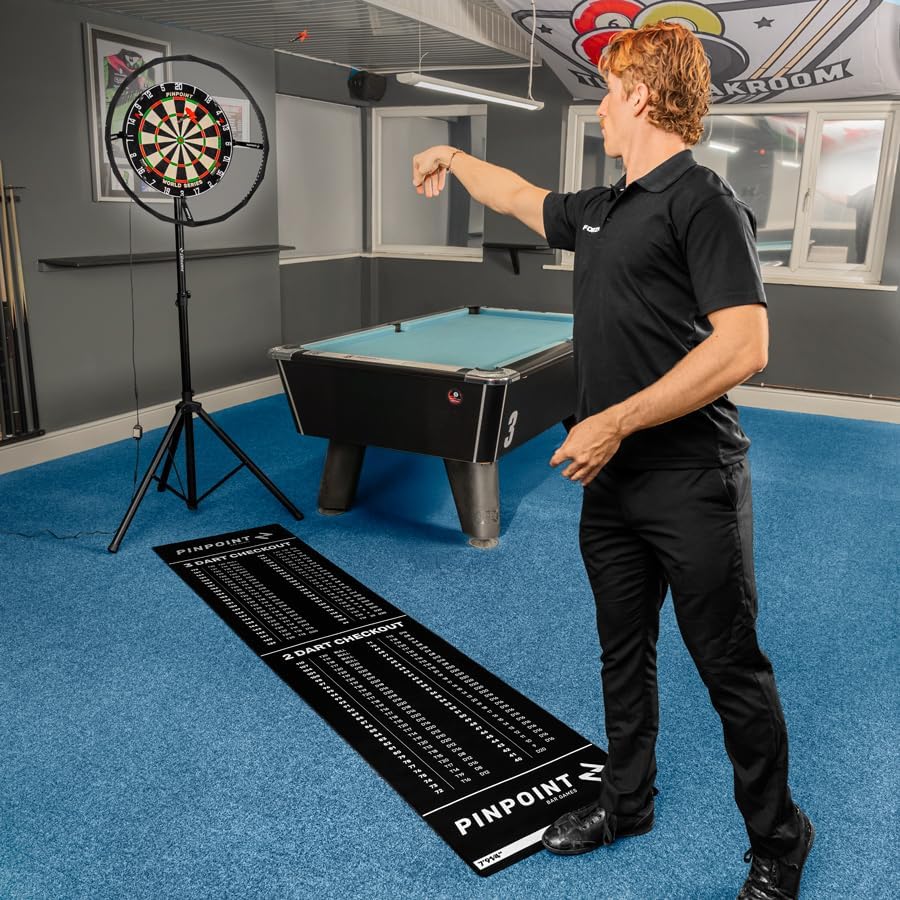 360 LED Dartboard Light Surround 86cm Dimmer Shadow Free Ring