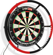 360 Dart Board LED Light Color Changing 6 Panel Shadow Free