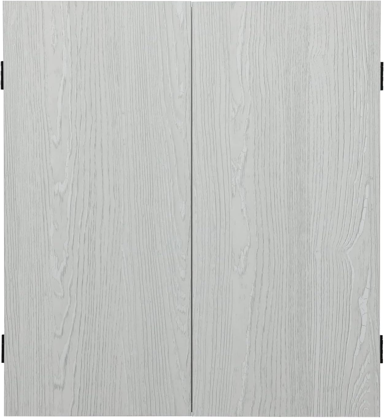 Grey Dartboard Cabinet Wood Lockable Scoreboards Compact Case