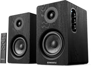 Bookshelf Speakers 60W Bluetooth 5.4 HDMI ARC Optical USB