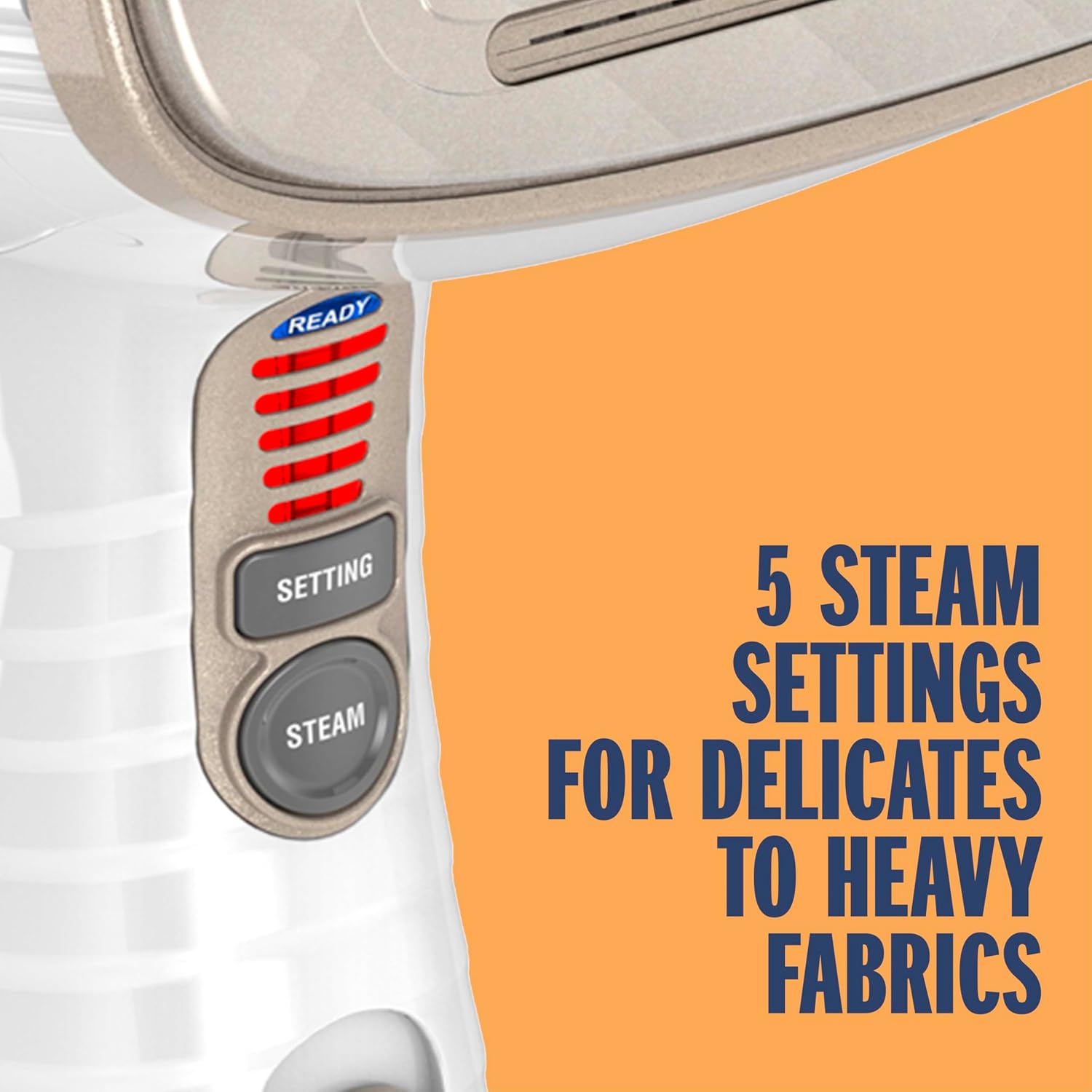 Handheld Clothes Steamer 1560W 5 Modes 230ml Tank Fast Heat