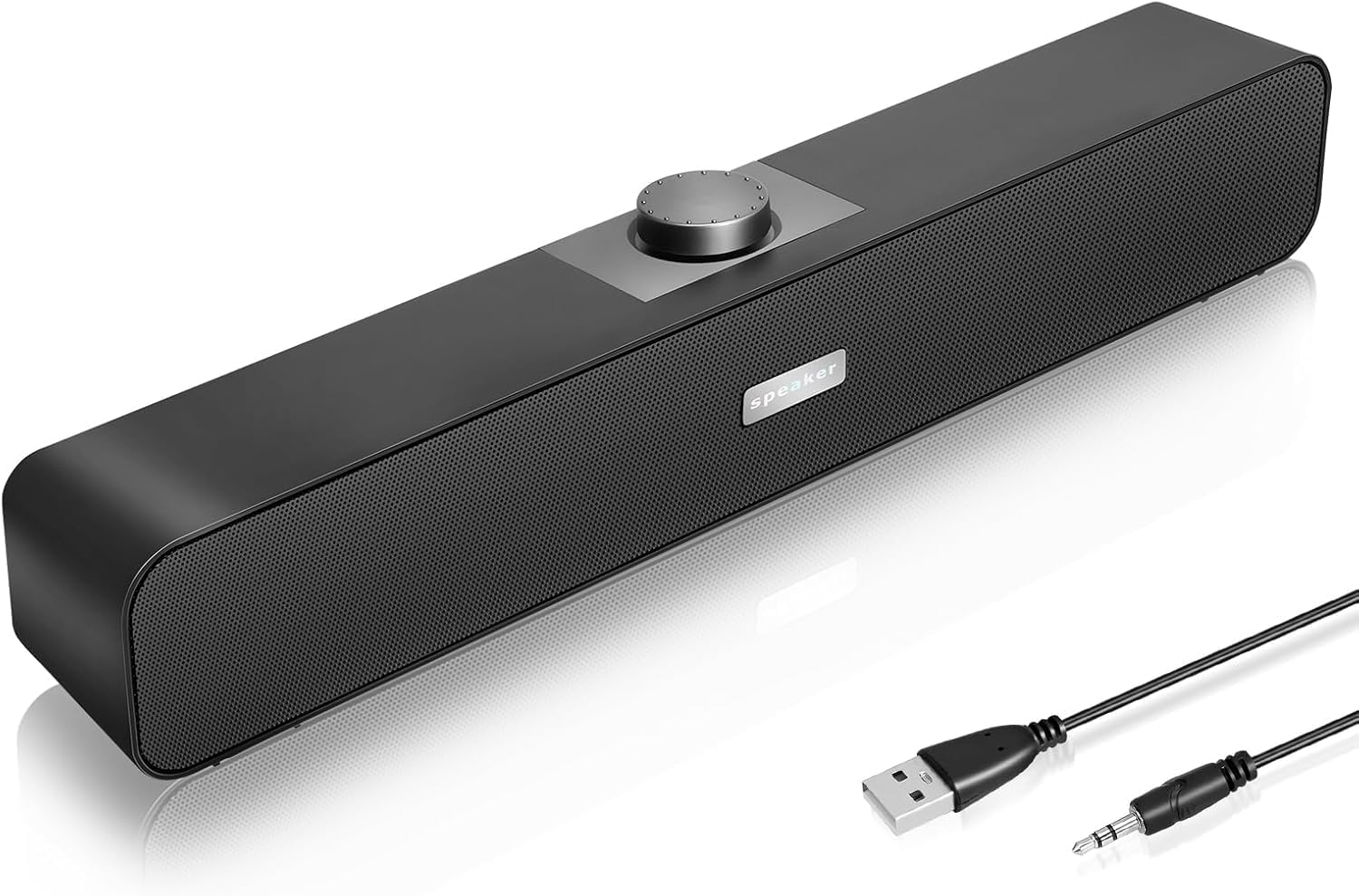 Bluetooth PC Speakers USB Powered Stereo Bass Desktop Audio