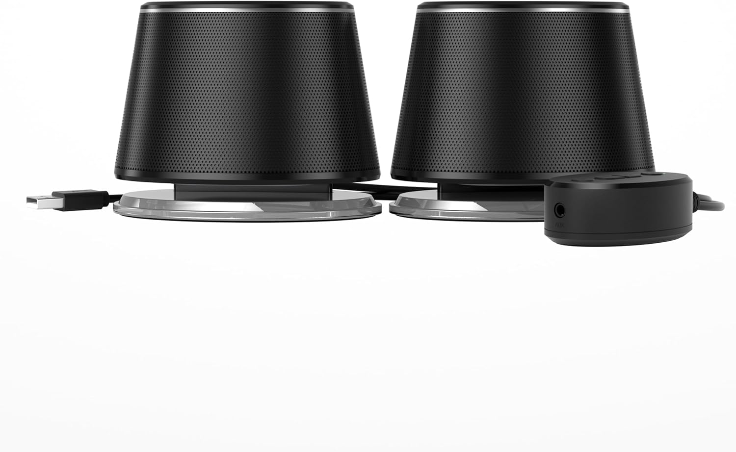 Bluetooth PC Speakers USB AUX Stereo LED Desktop Laptop Audio