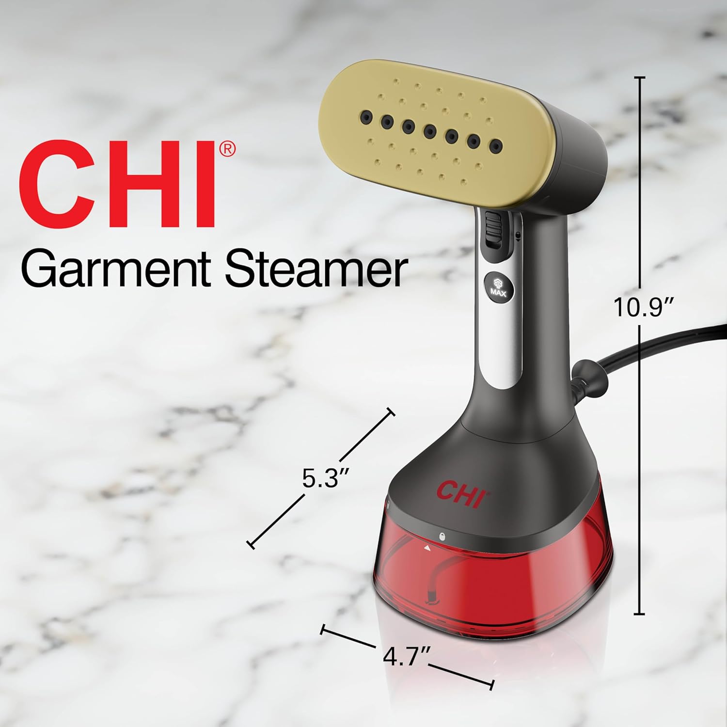 Handheld Garment Steamer 1600W 300ml Tank 26g Steam Portable