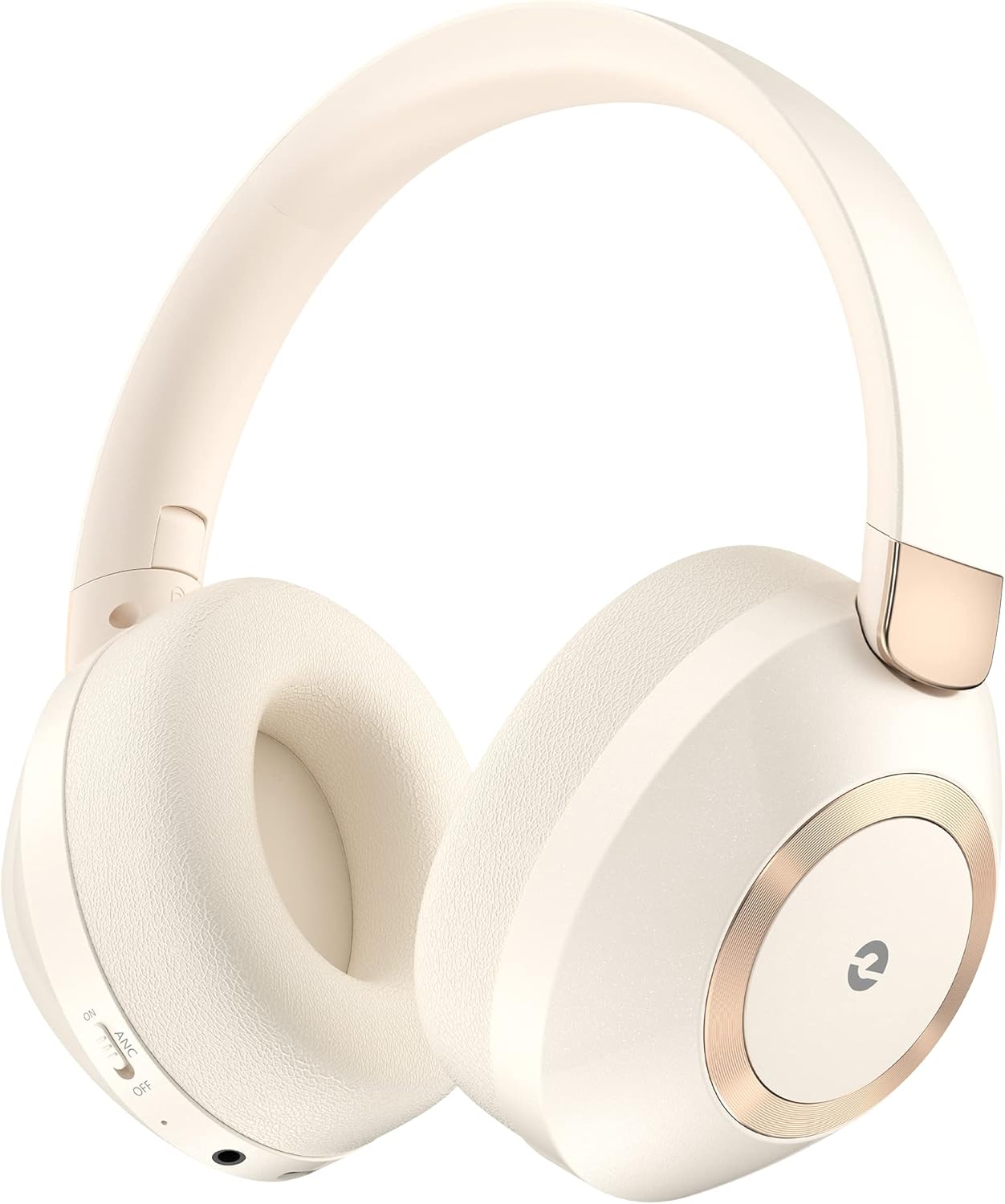 Wireless Noise Cancelling Over Ear Headphones 100Hr Battery White