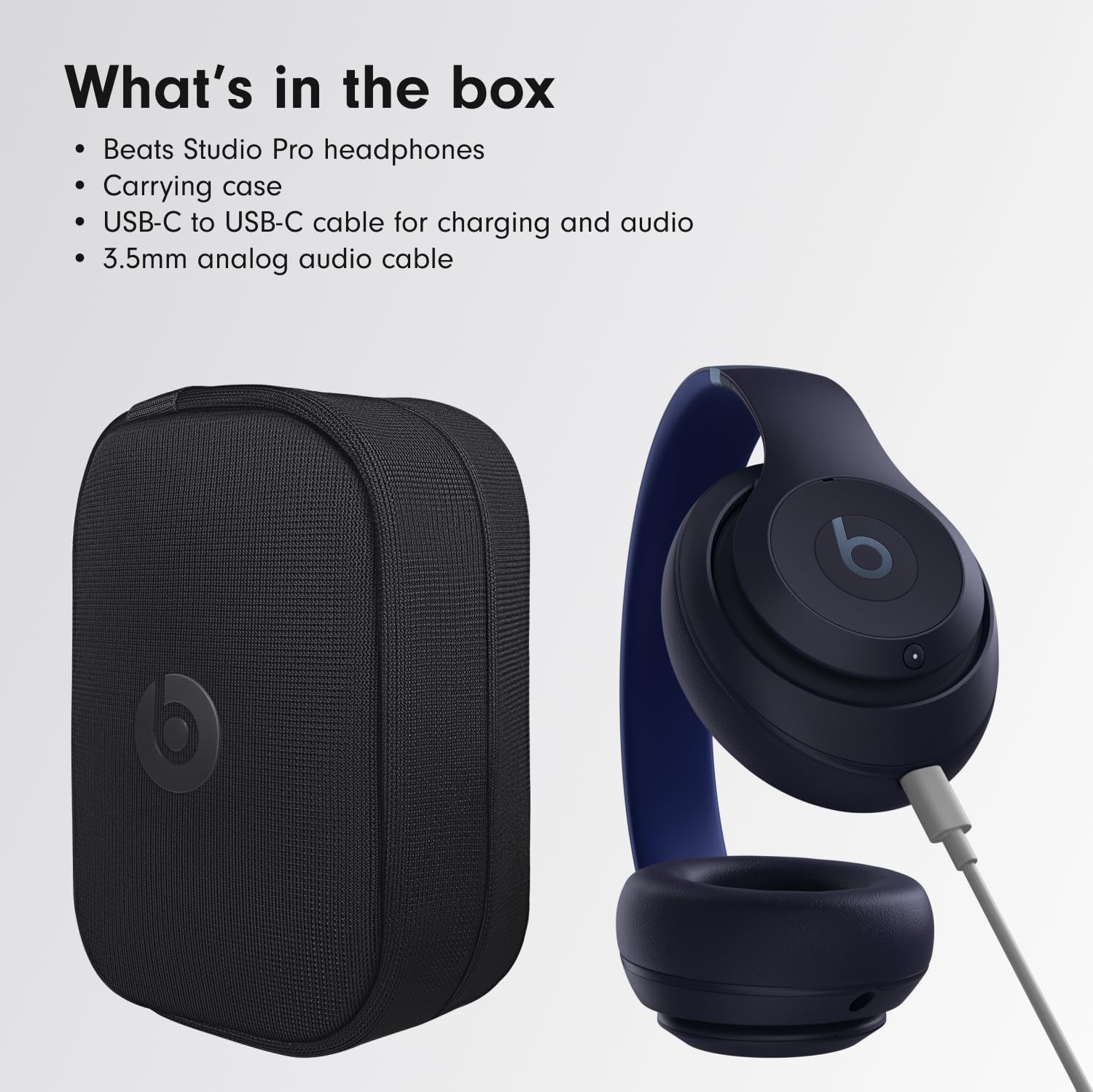 Bluetooth Noise Cancelling Over Ear Headphones Spatial Audio 40H Playtime