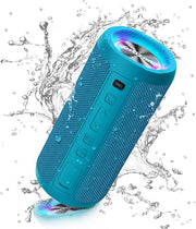 Wireless Bluetooth Speaker 24W Loud Bass RGB Lights IPX7 30H