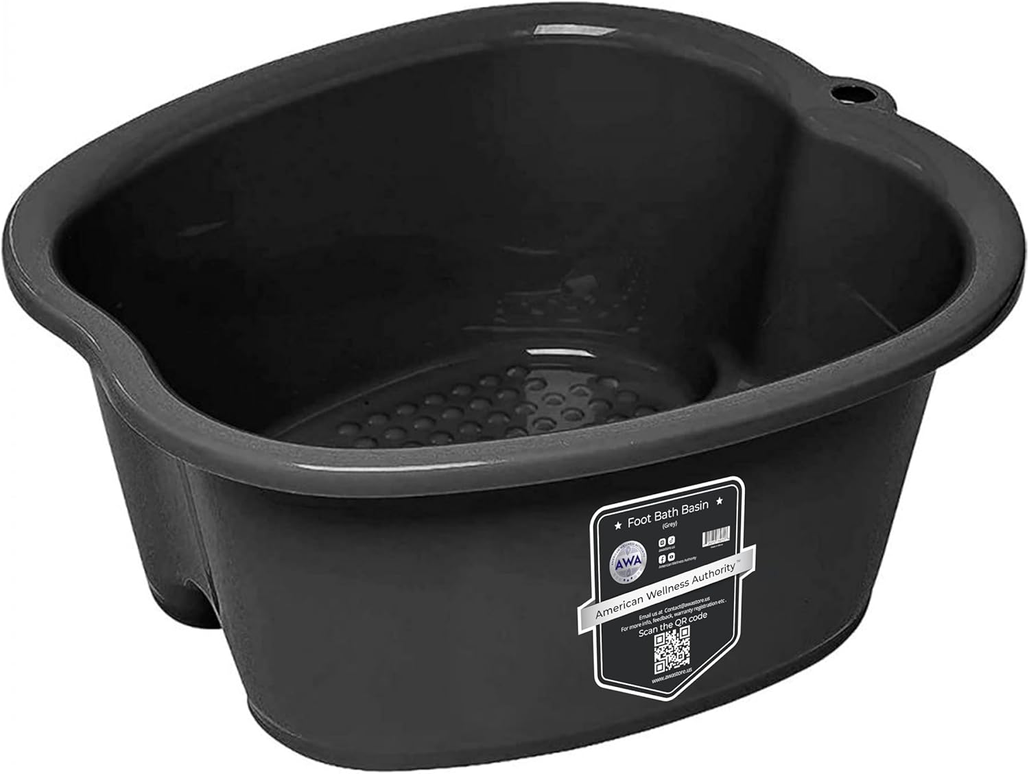 Foot Soaking Tub Large Pedicure Basin Spa Foot Bath Bowl