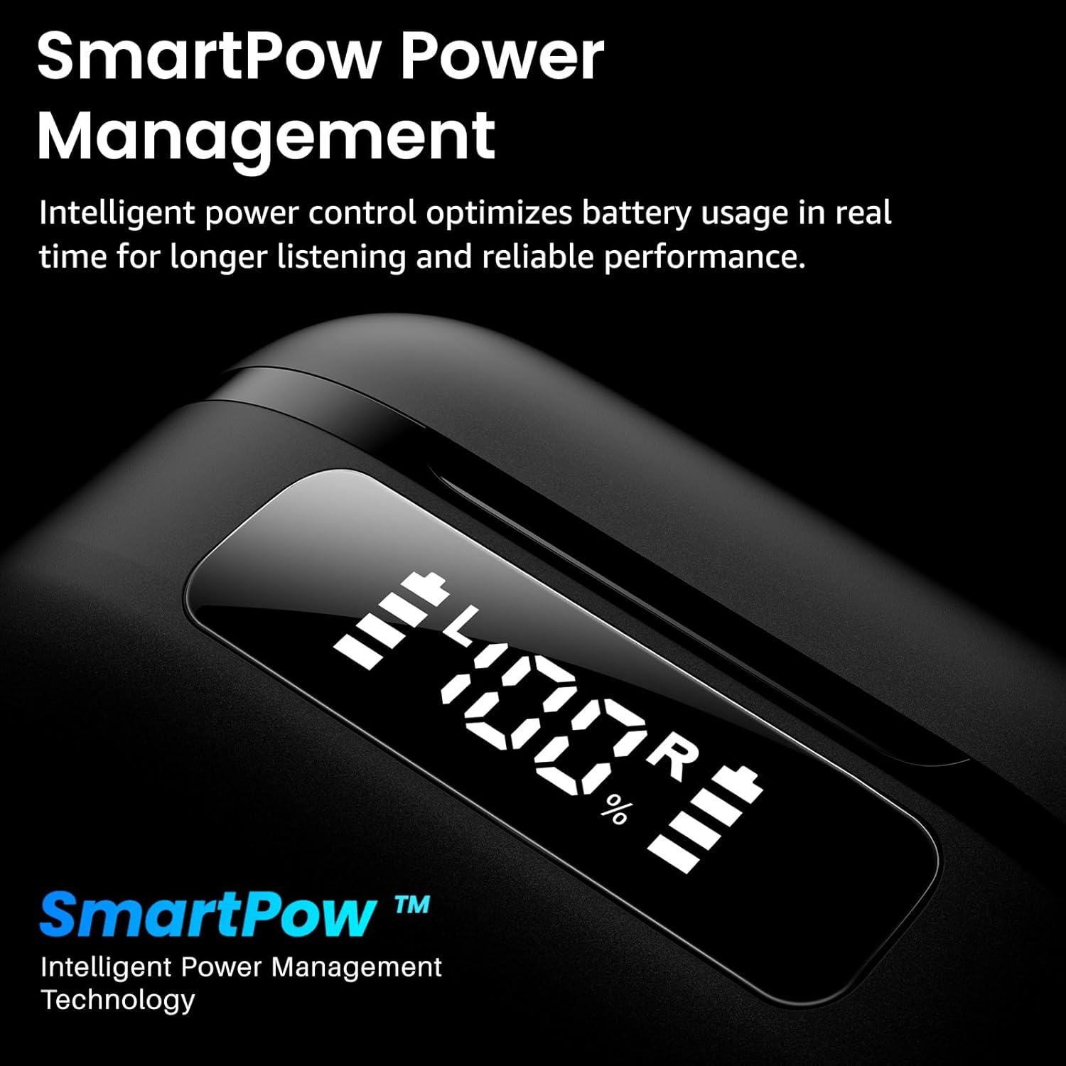 Wireless ANC Bluetooth Earbuds 60 Hour Playtime ENC Mic IPX8