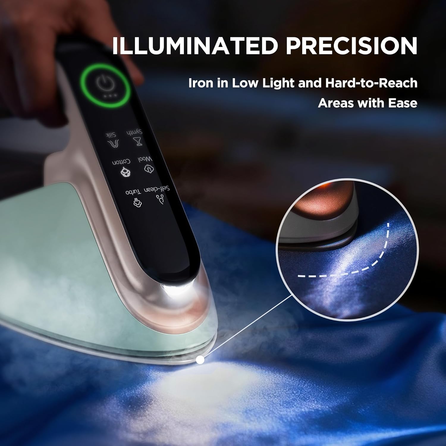 Turbo Steam Iron 2400W 200g Boost Detachable Water Tank
