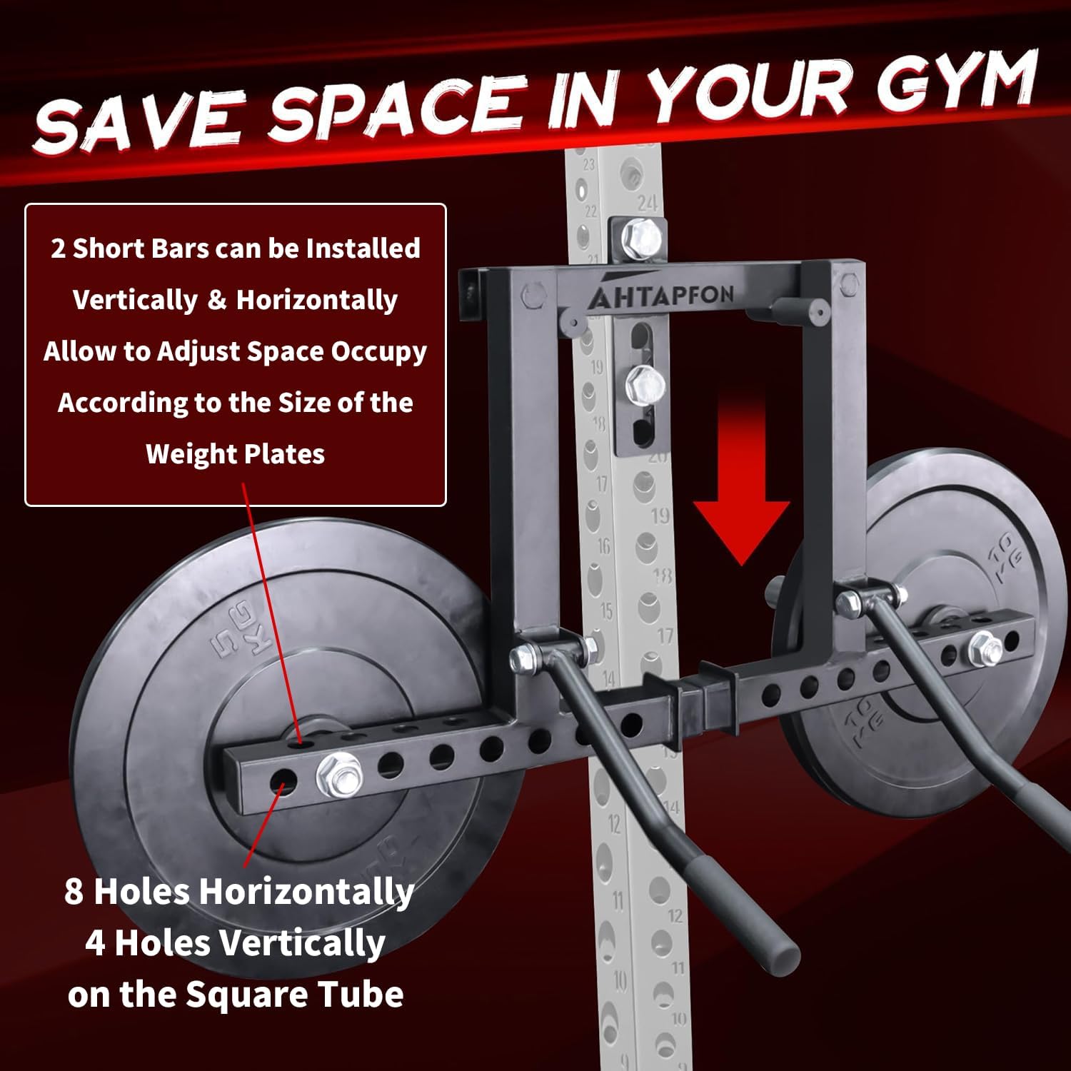 Power Rack Lateral Raise Attachment Shoulder Training Machine