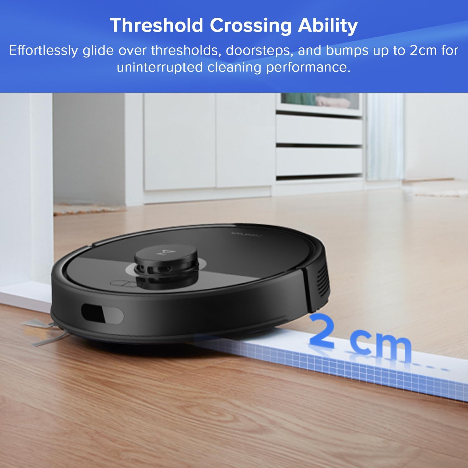 Robot Vacuum Mop 8000Pa Self Empty LiDAR Mapping 7 Week Clean
