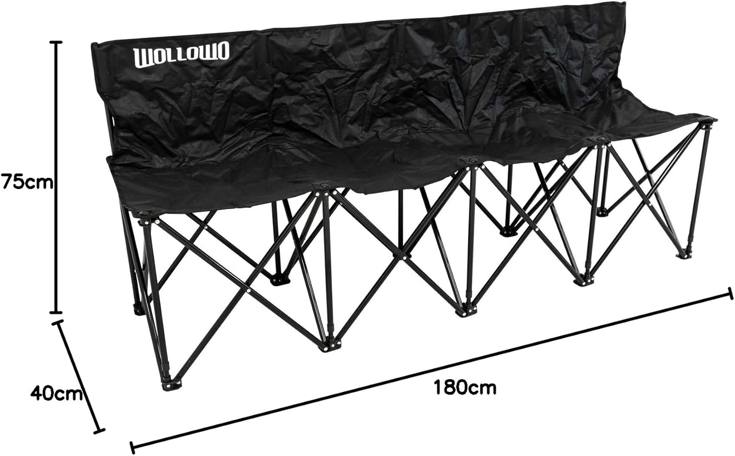 4 Seater Folding Team Bench Portable Outdoor Camping Seat