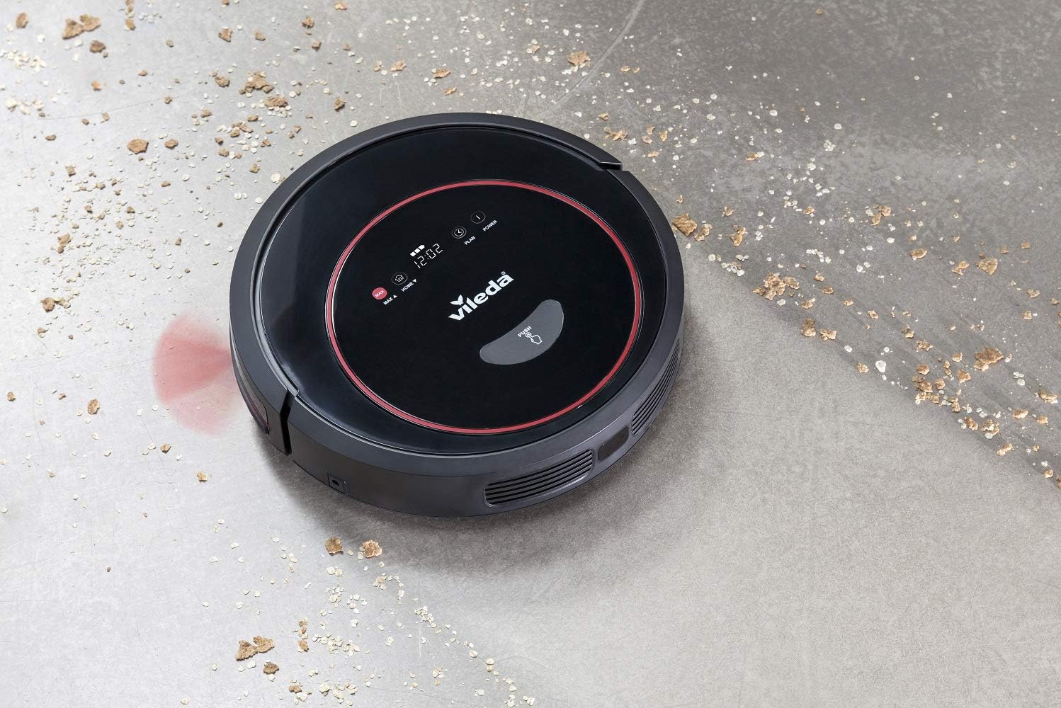 Robot Vacuum Cleaner Self Charging HEPA Filter Quiet Smart Carpet