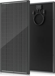 100W Black Solar Panel N Type Mono IP68 MC4 12V