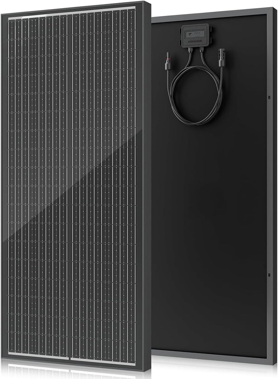 100W Black Solar Panel N Type Mono IP68 MC4 12V
