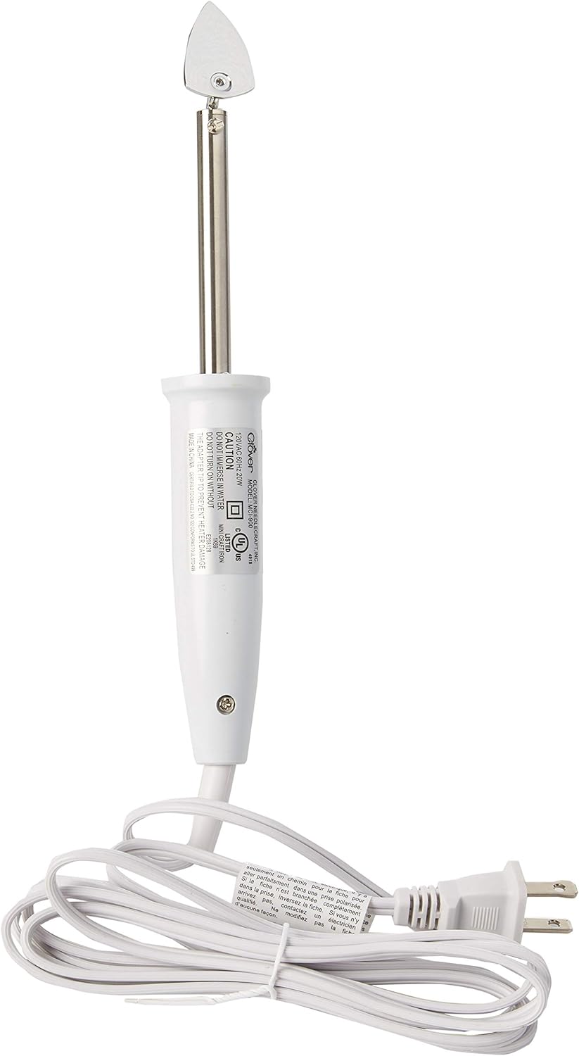 Mini Craft Iron for Quilting Sewing Applique Lightweight Precision Tip