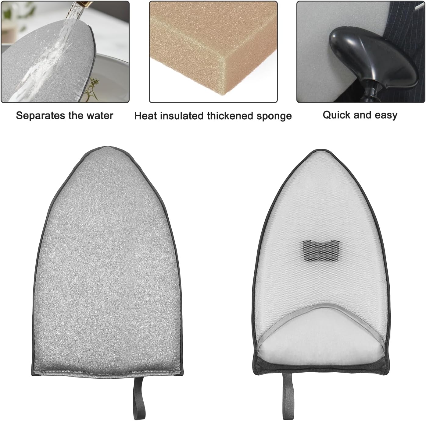 Clothes Steamer Rack Stand Adjustable Hanger with Ironing Glove