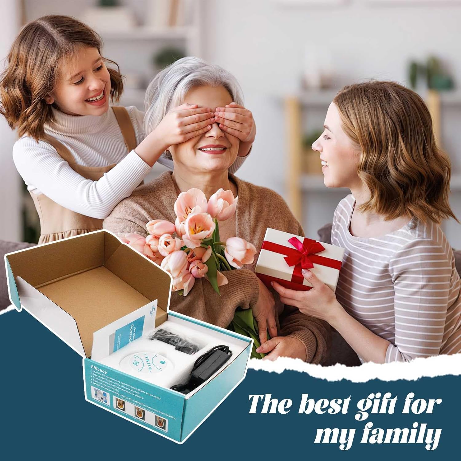 Ionic Foot Spa Detox Bath Machine Portable Basin Foot Soak