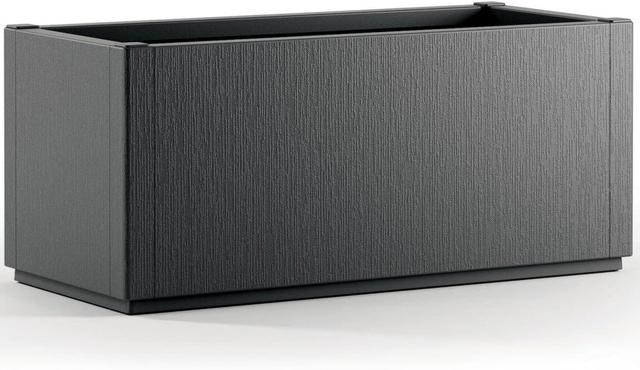 Large 80L Garden Planter Box Weatherproof Anthracite Pot