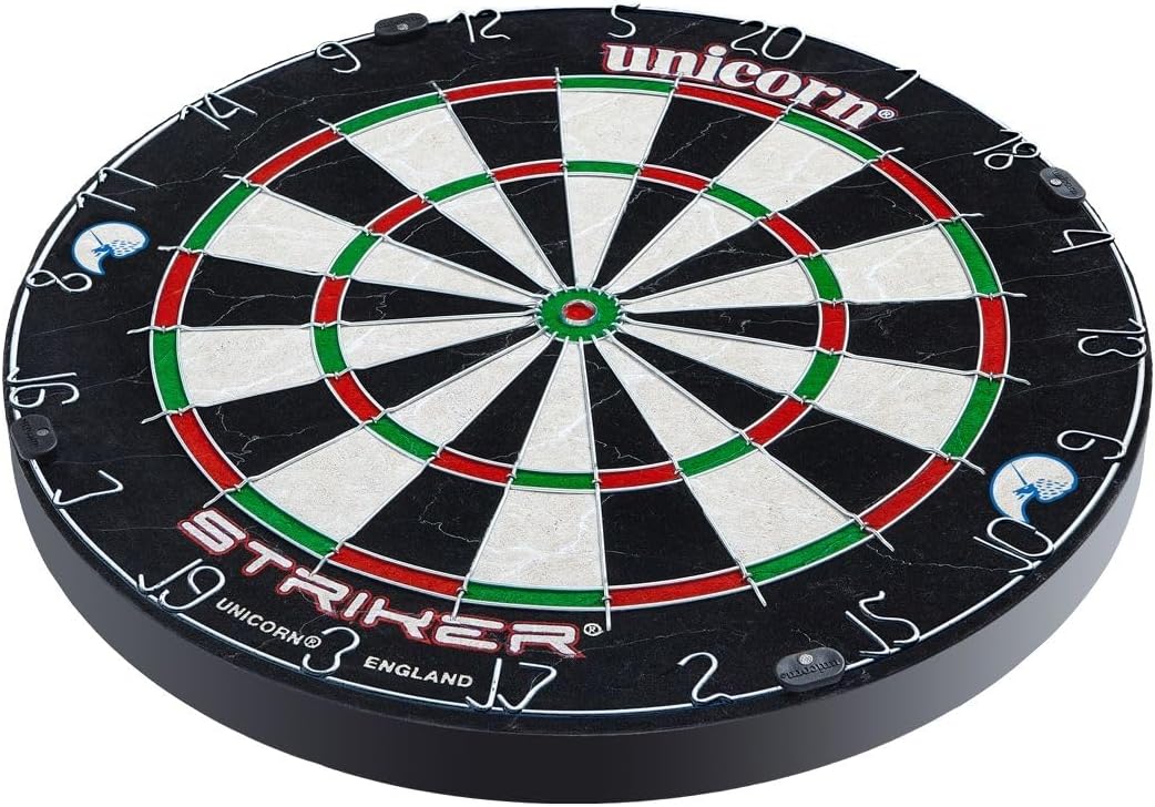 Bristle Dart Board Sisal Staple Free Bullseye Superslim Wire