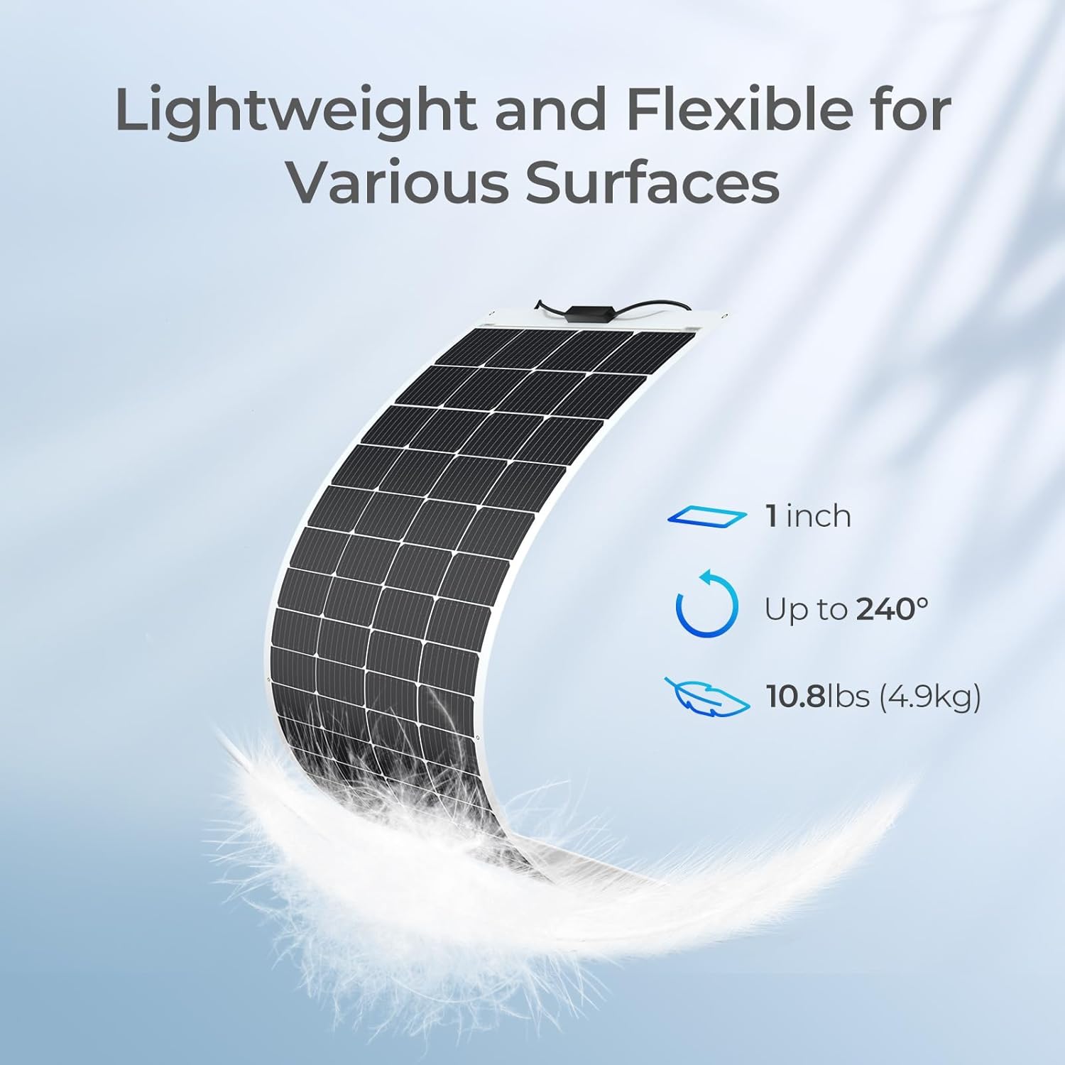 400W Flexible Solar Panel Kit 12V RV Marine Roof