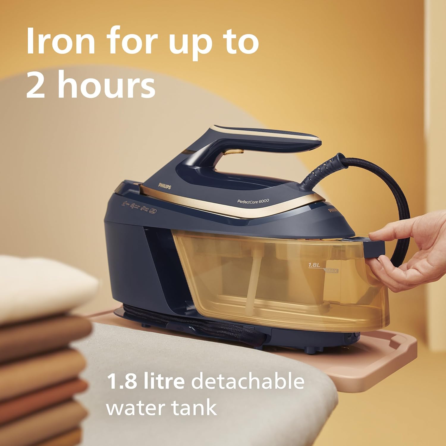 Steam Generator Iron 600g Boost 8 Bar 1.8L Tank 2400W