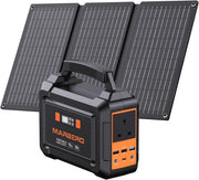 98Wh Portable Power Station With 30W Solar Panel 150W