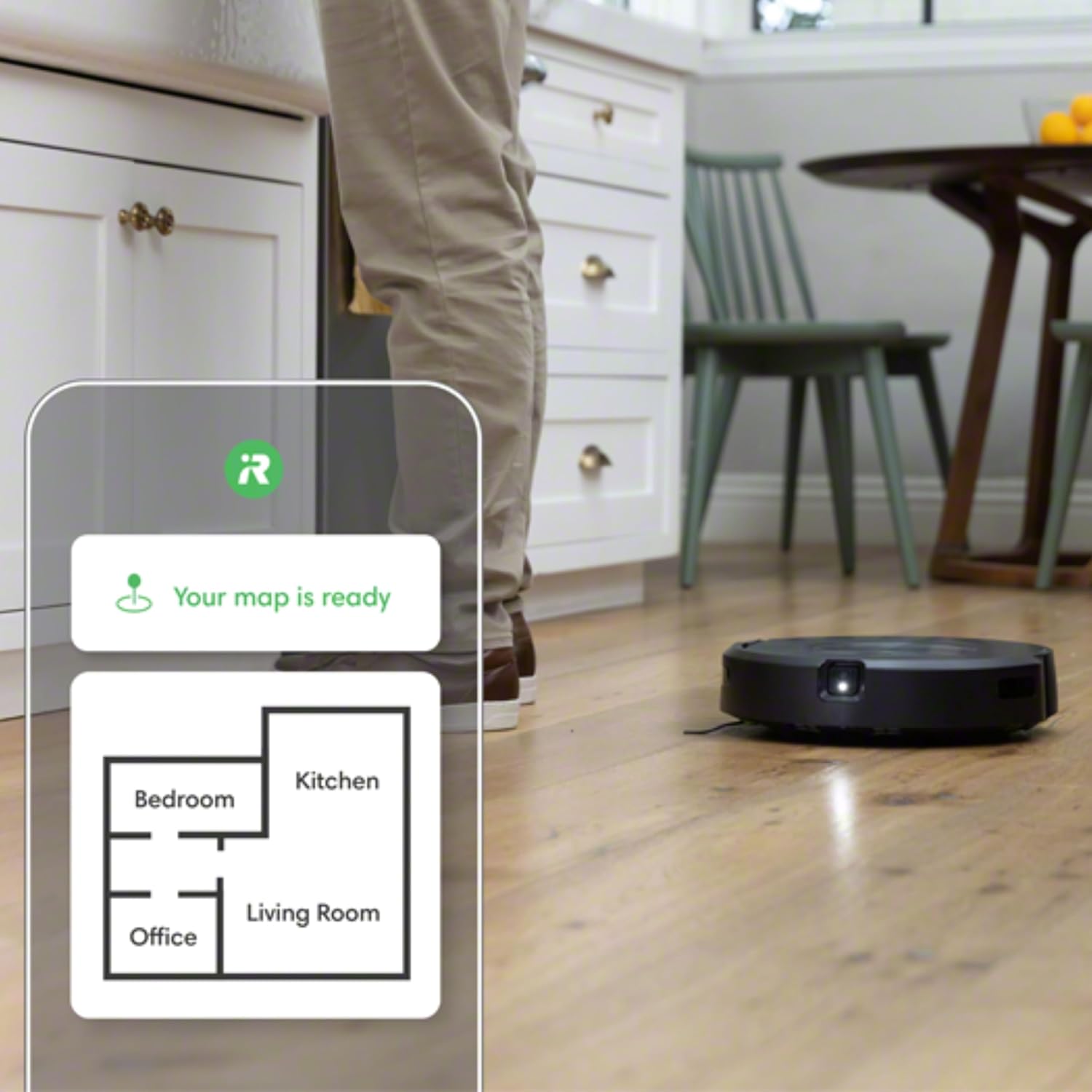 Robot Vacuum Smart Mapping WiFi Pet Hair Auto Clean Obstacle Avoid