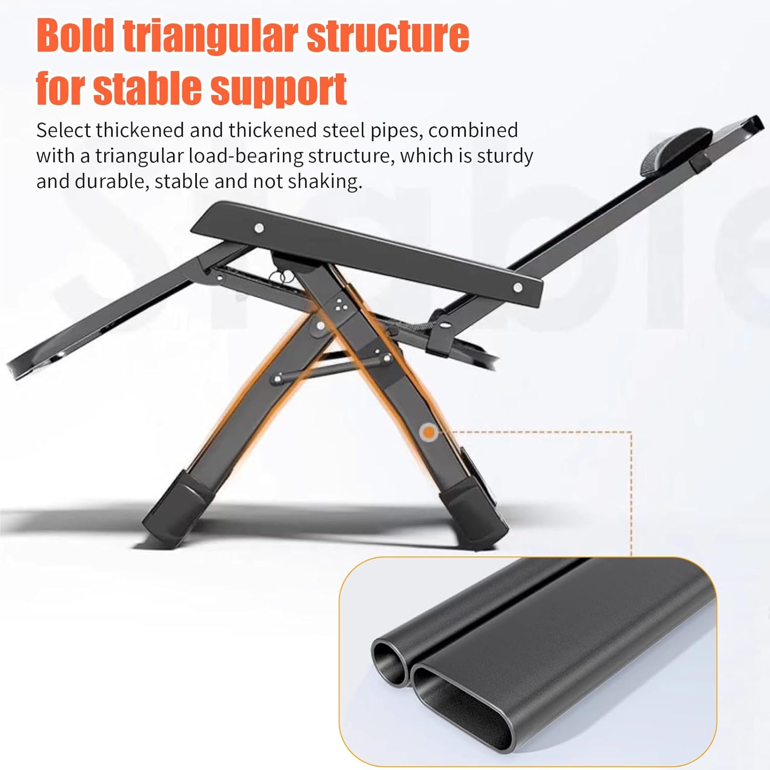 Oversized Zero Gravity Chair Folding Sun Lounger 300kg
