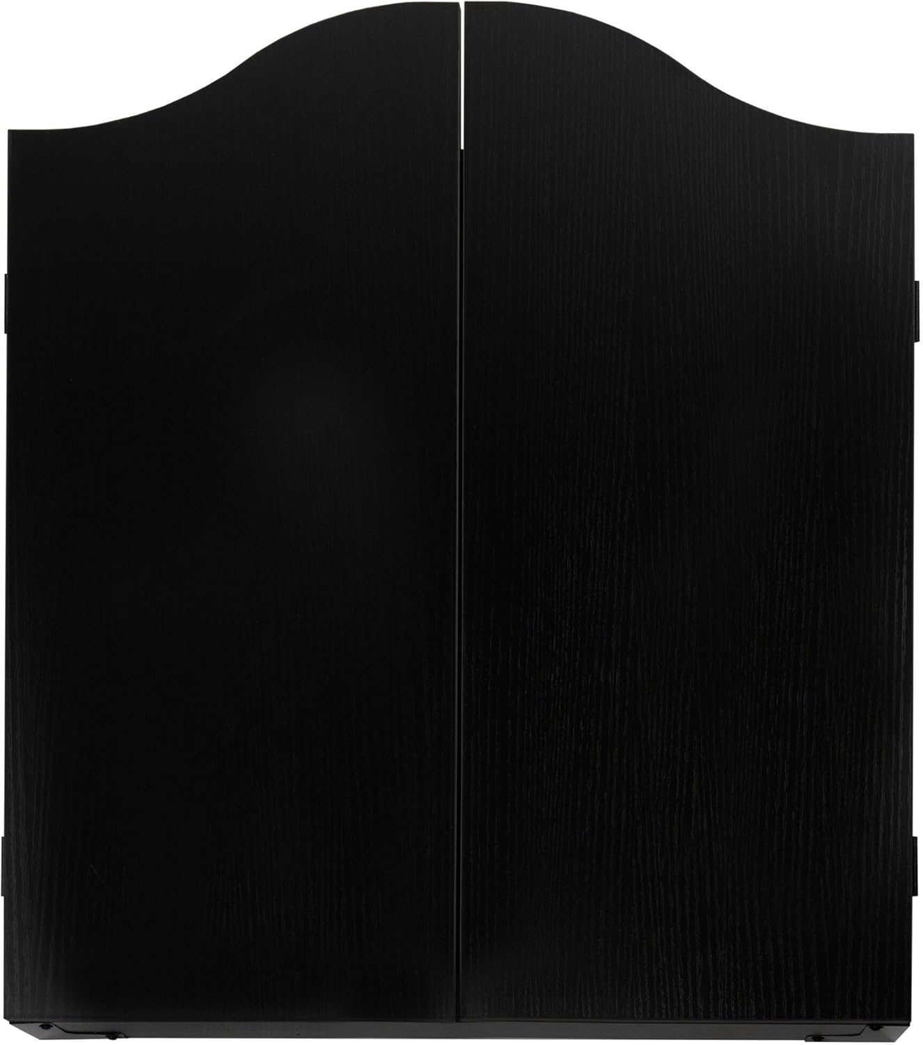 Black Dartboard Cabinet Metal Scoreboards Wall Mount Storage
