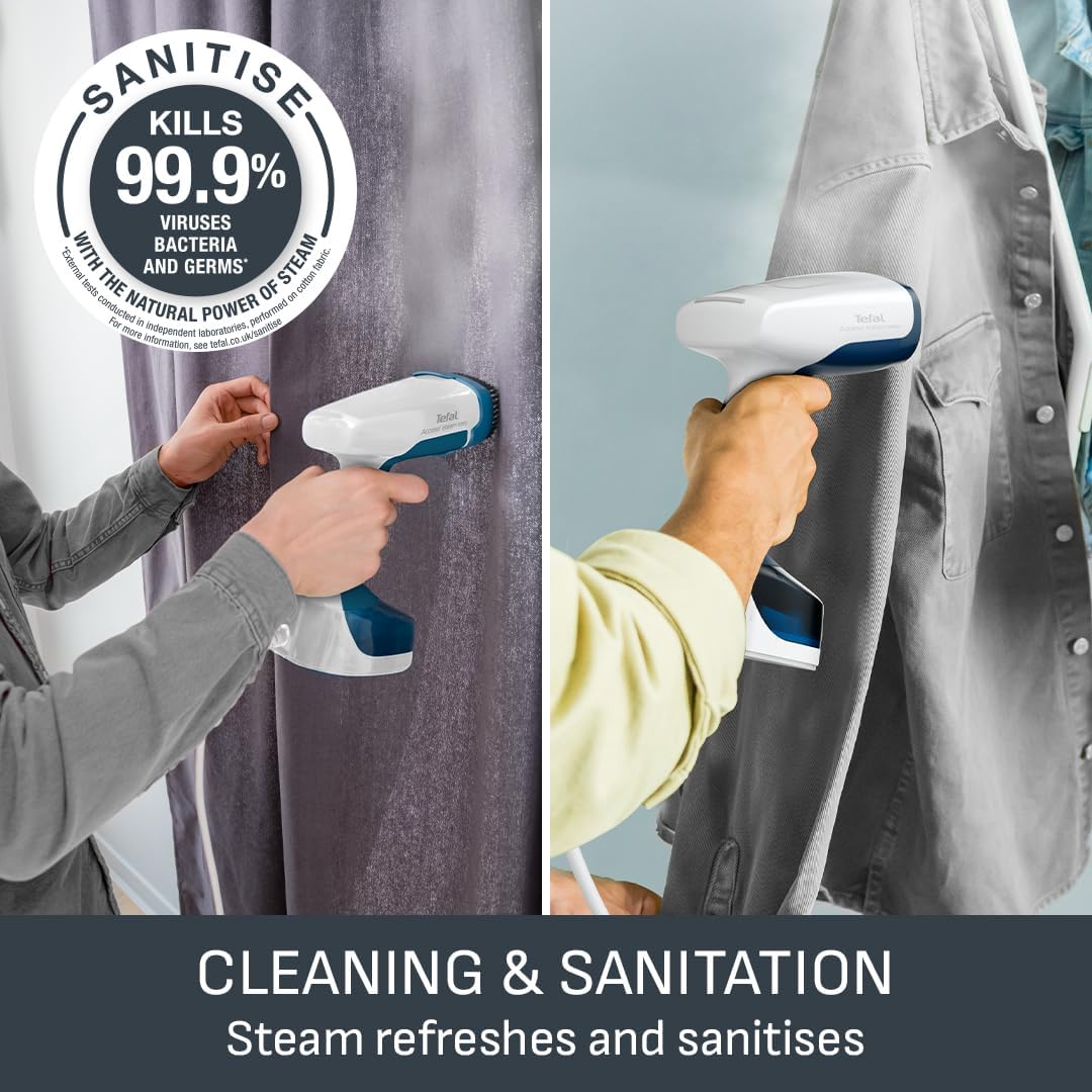 Handheld Garment Steamer 1400W Fast Heat 15s 25g Steam