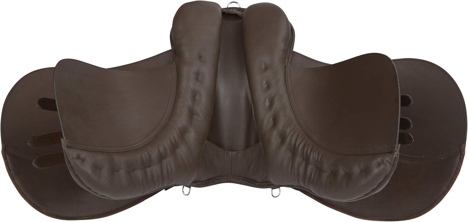 Brown Leather Haflinger Horse Saddle Set 17 5 Inch