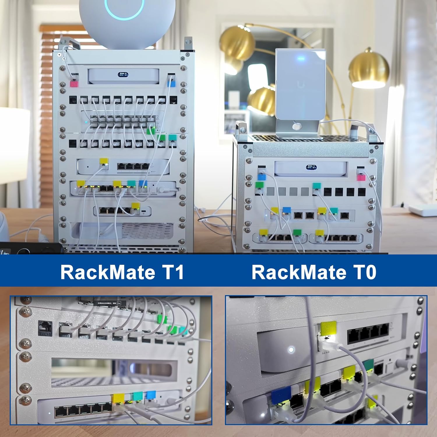 10in 4U Mini Server Rack Cabinet Desktop AV NAS