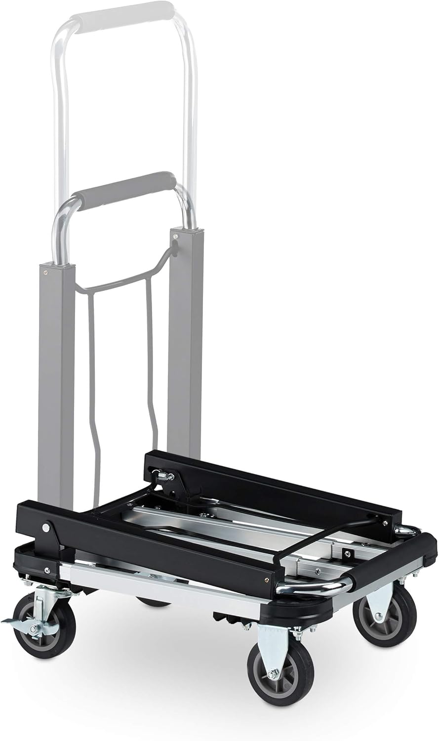 Folding Platform Truck 100KG Extendable Cart with Brakes