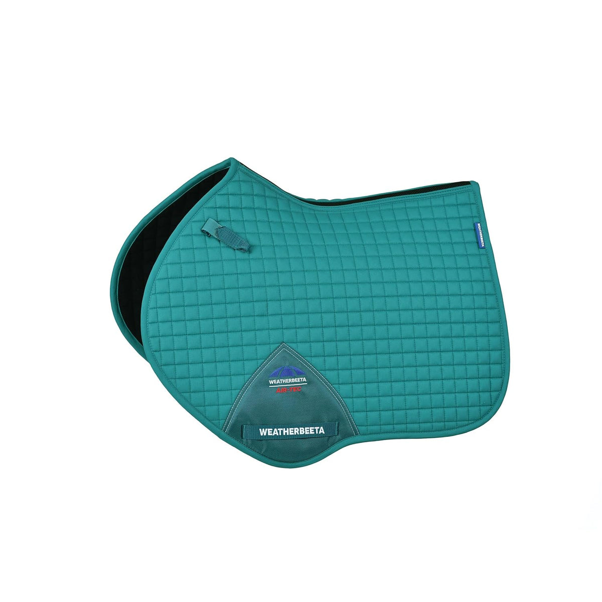 Dark Turquoise Large Jump Saddle Pad with Breathable Air Mesh Spine