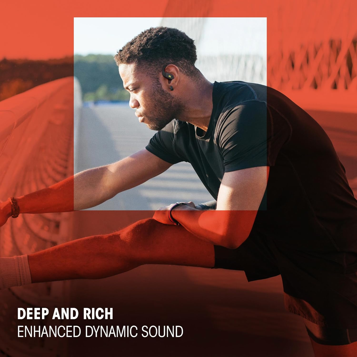 Open Ear Wireless Sport Earbuds Ear Hook IP68 Waterproof 32 Hour