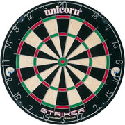 Bristle Dart Board Sisal Staple Free Bullseye Superslim Wire
