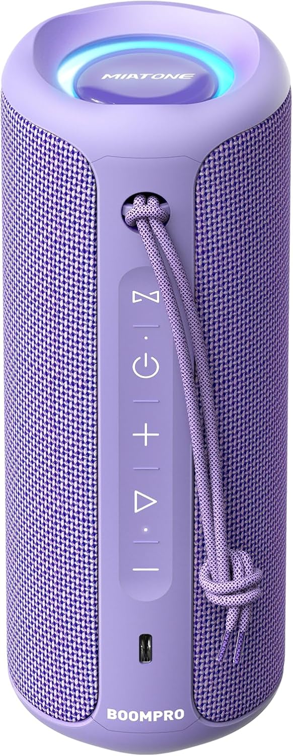 Bluetooth Speaker 36W Portable Bass Waterproof IPX7 RGB 16H