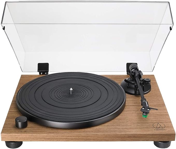 Walnut Belt Drive Turntable with VM95E Cartridge