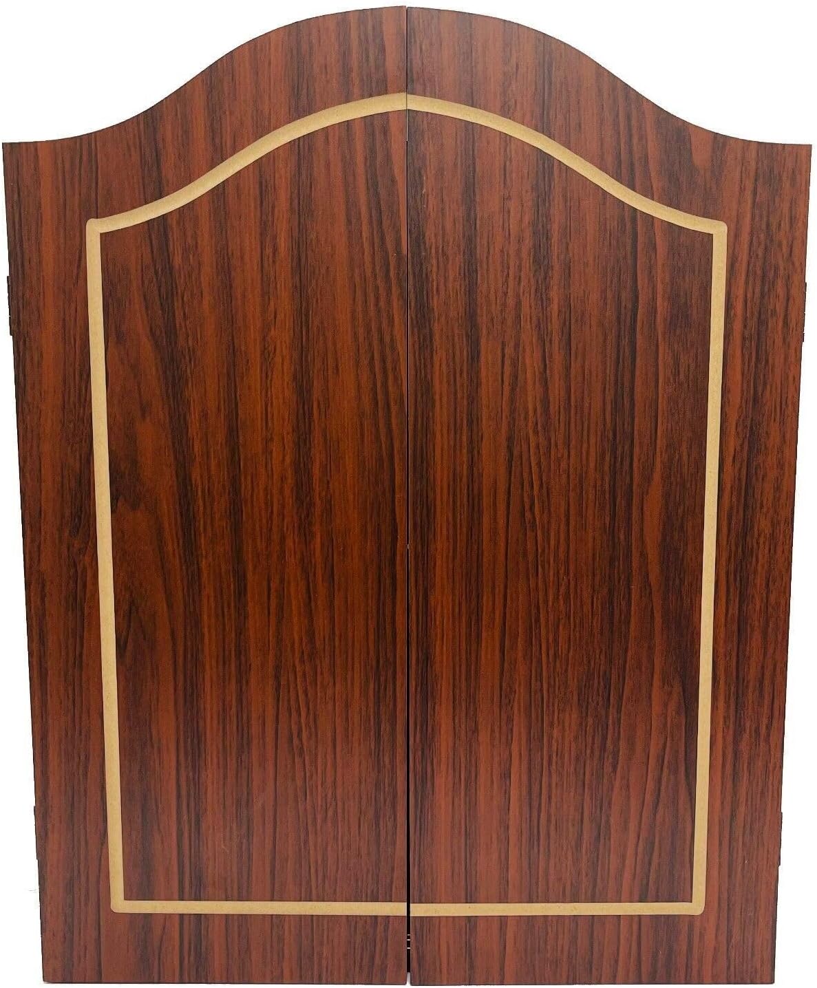 Walnut Dartboard Cabinet MDF Heavy Duty Score Panels 63cm