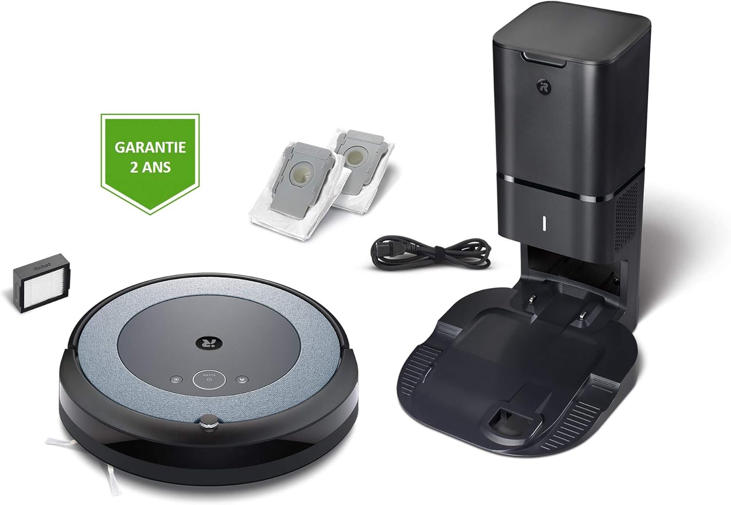 Robot Vacuum Self Empty Smart Mapping WiFi Pet Hair Auto Clean