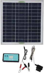 50W Solar Battery Charger MPPT OBD Car Maintainer Waterproof