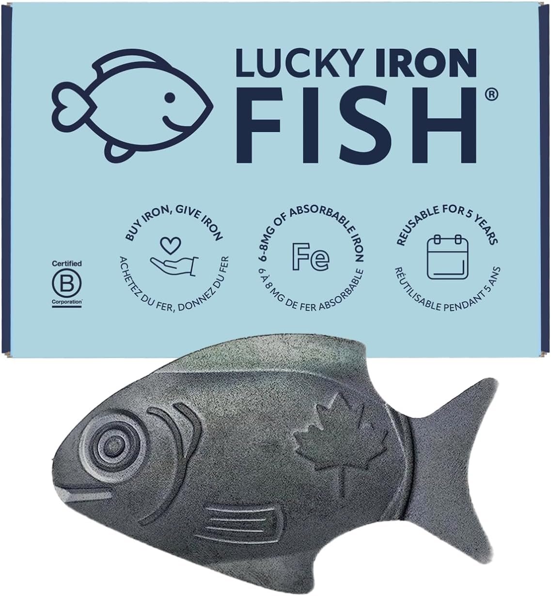 Iron Cooking Fish Supplement Tool Natural Iron Fortifier for Food