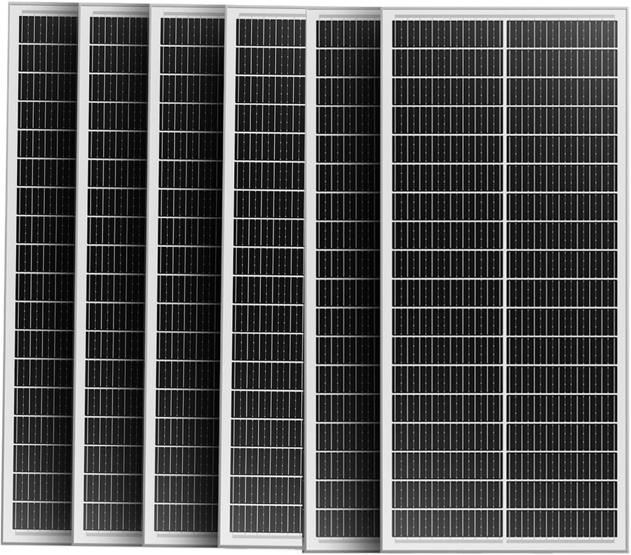 600W High Efficiency Solar Panel Set 6x100W Mono IP68